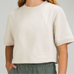 Lululemon Cotton French Terry + Swift Tee - Size 6